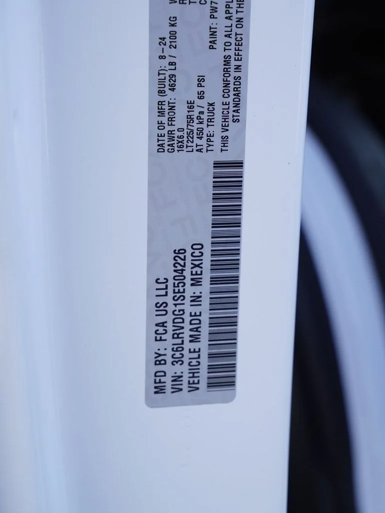 Used 2025 White Ram High Roof image 35