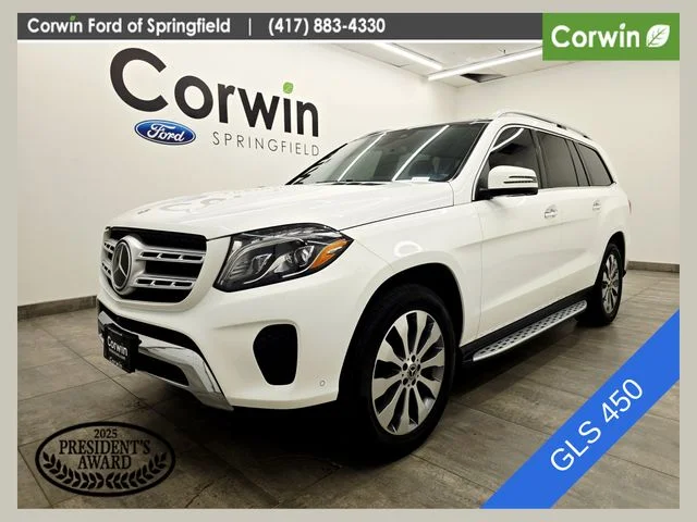 Used 2018 Polar White Mercedes-Benz GLS 450 image 1