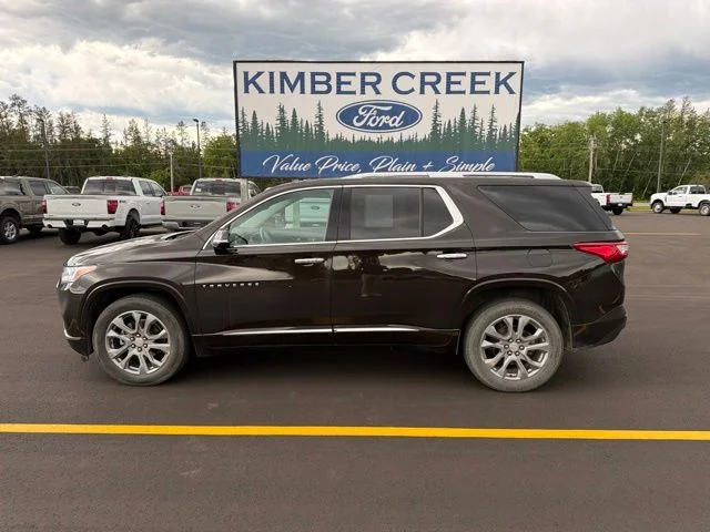 Used 2019 Chevrolet Traverse Premier with VIN 1GNEVKKW3KJ196329 for sale in Pine River, Minnesota