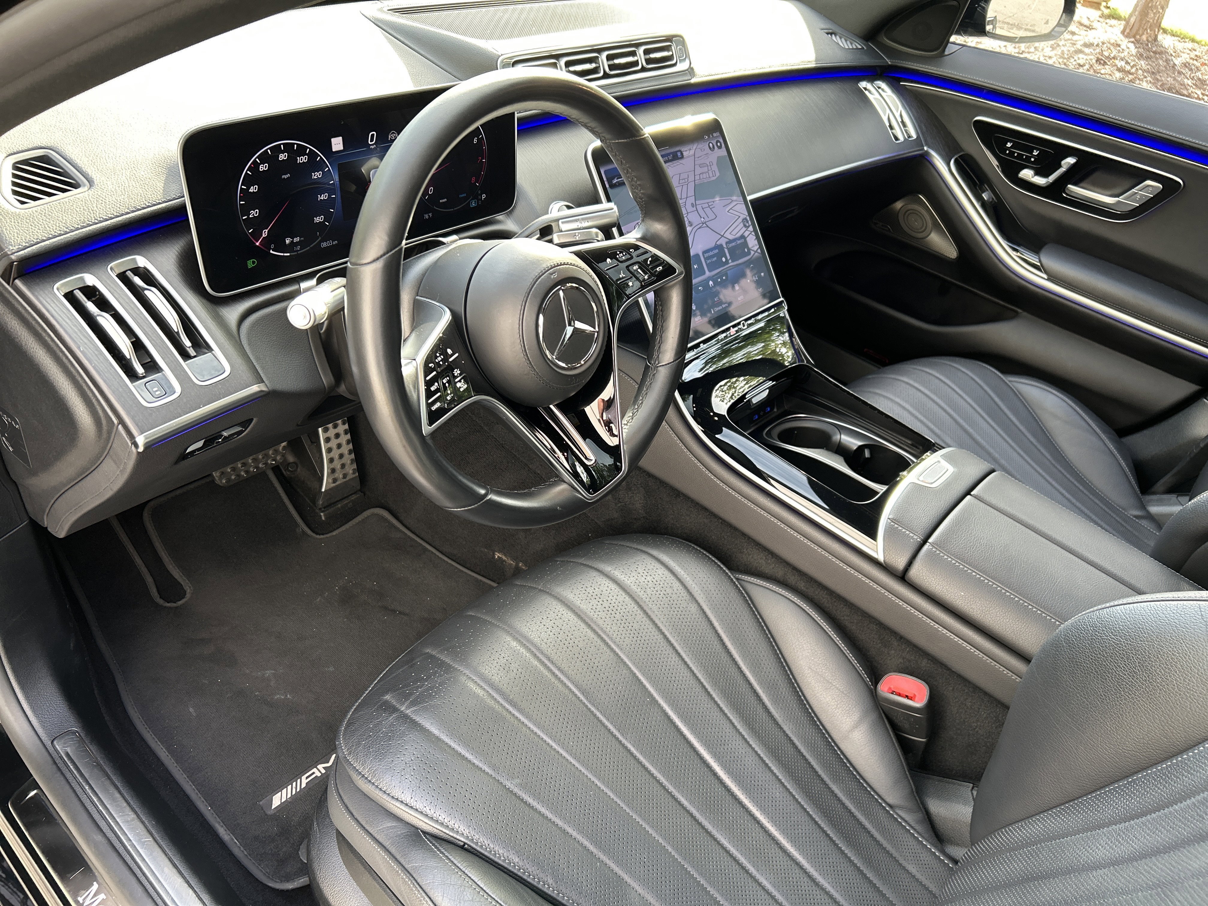 Certified Used 2023 Black Mercedes-Benz S 580 4MATIC® Sedan image 18