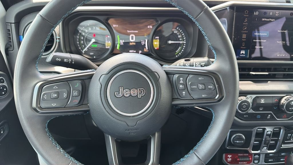 Used 2024 White Jeep Rubicon 4xe image 13