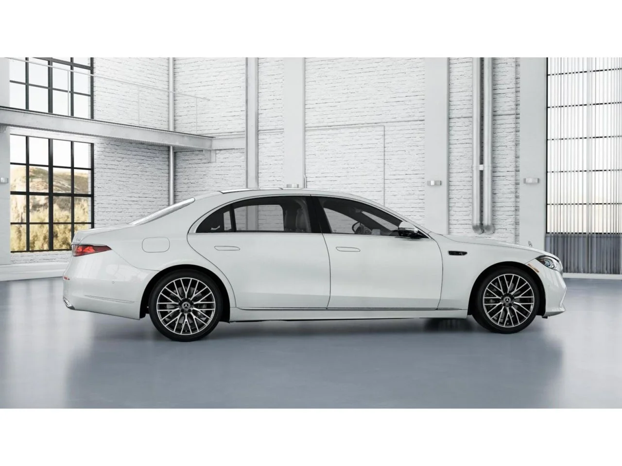 New 2027 MANUFAKTUR Moonlight White Metallic Mercedes-Benz S 500 image 17