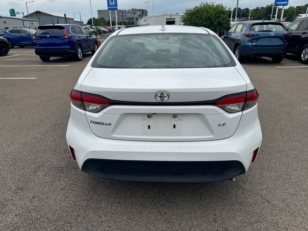 Used 2024 White Toyota LE image 6