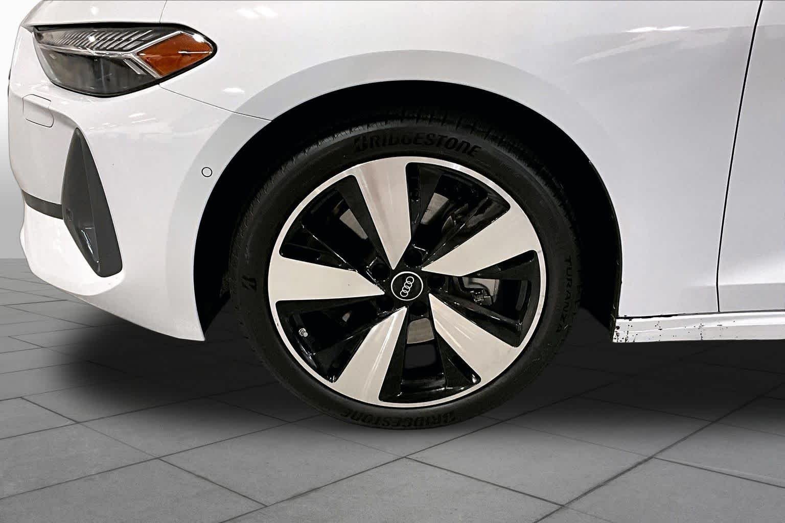 Used 2025 Glacier White Metallic Audi Premium Plus image 11