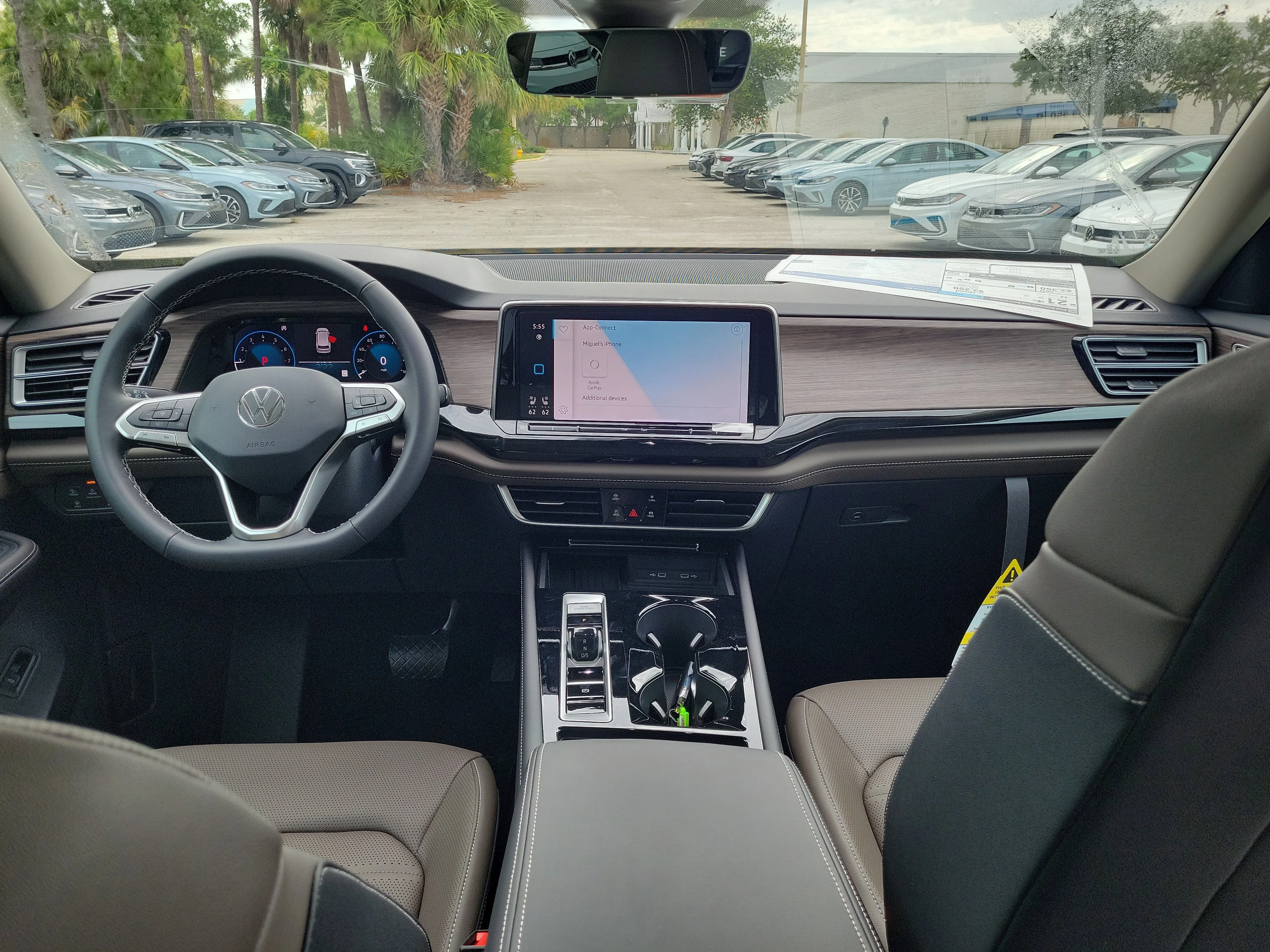 New 2026 White Volkswagen SEL image 2