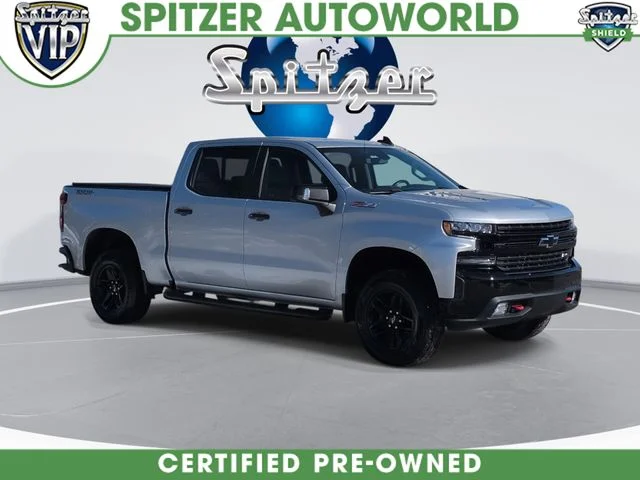 Used 2021 Silver Ice Metallic Chevrolet LT Trail Boss image 1
