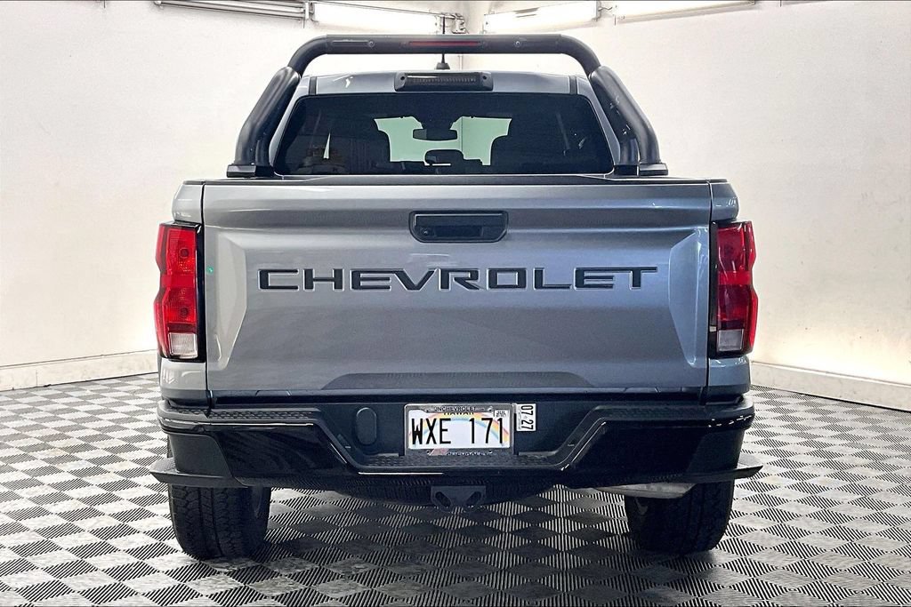 Used 2023 STERLING GRAY METALLIC Chevrolet 4WD Trail Boss image 3