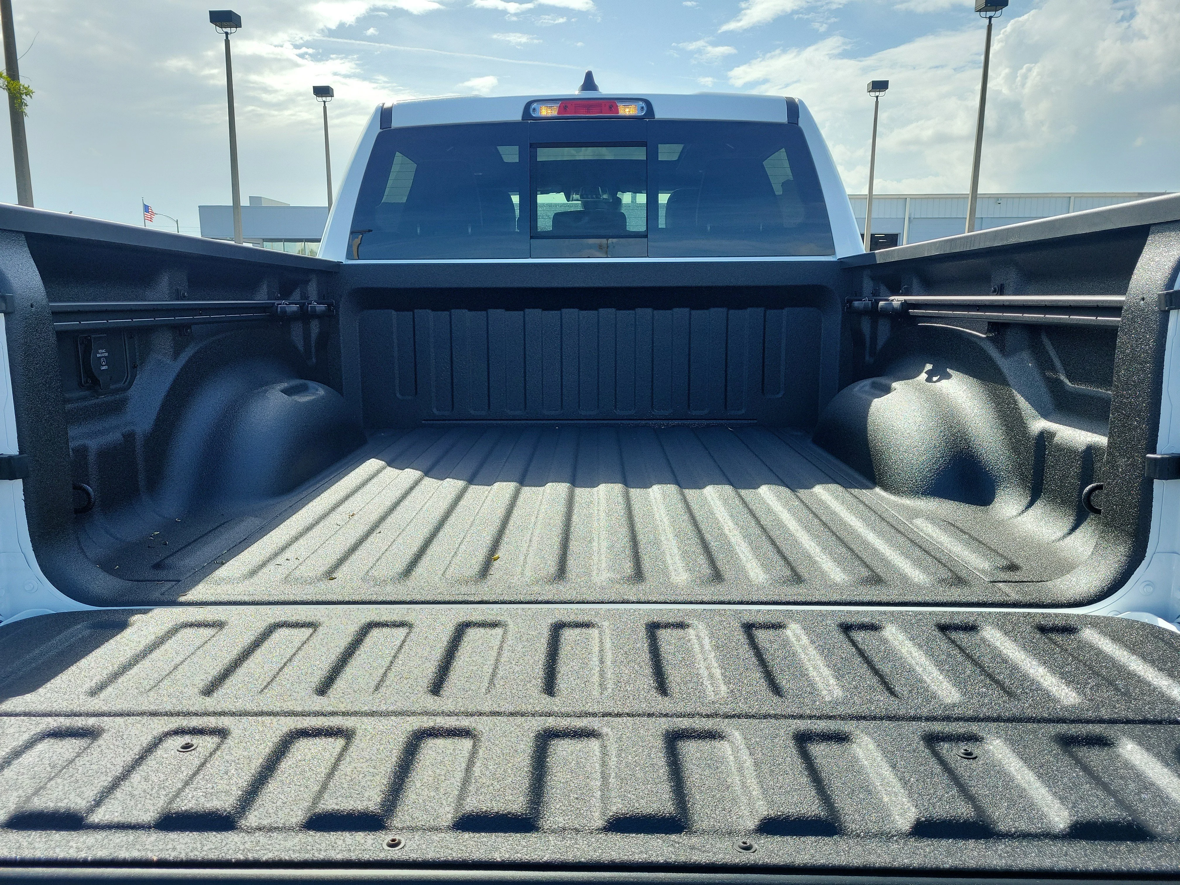 New 2026 Bright White Clearcoat RAM Laramie image 8
