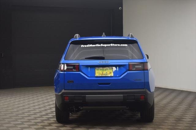 New 2026 Hydro Blue Pearl-Coat Exterior Paint Jeep Laredo image 11