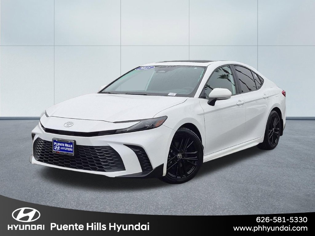 Used 2025 White Toyota SE image 1