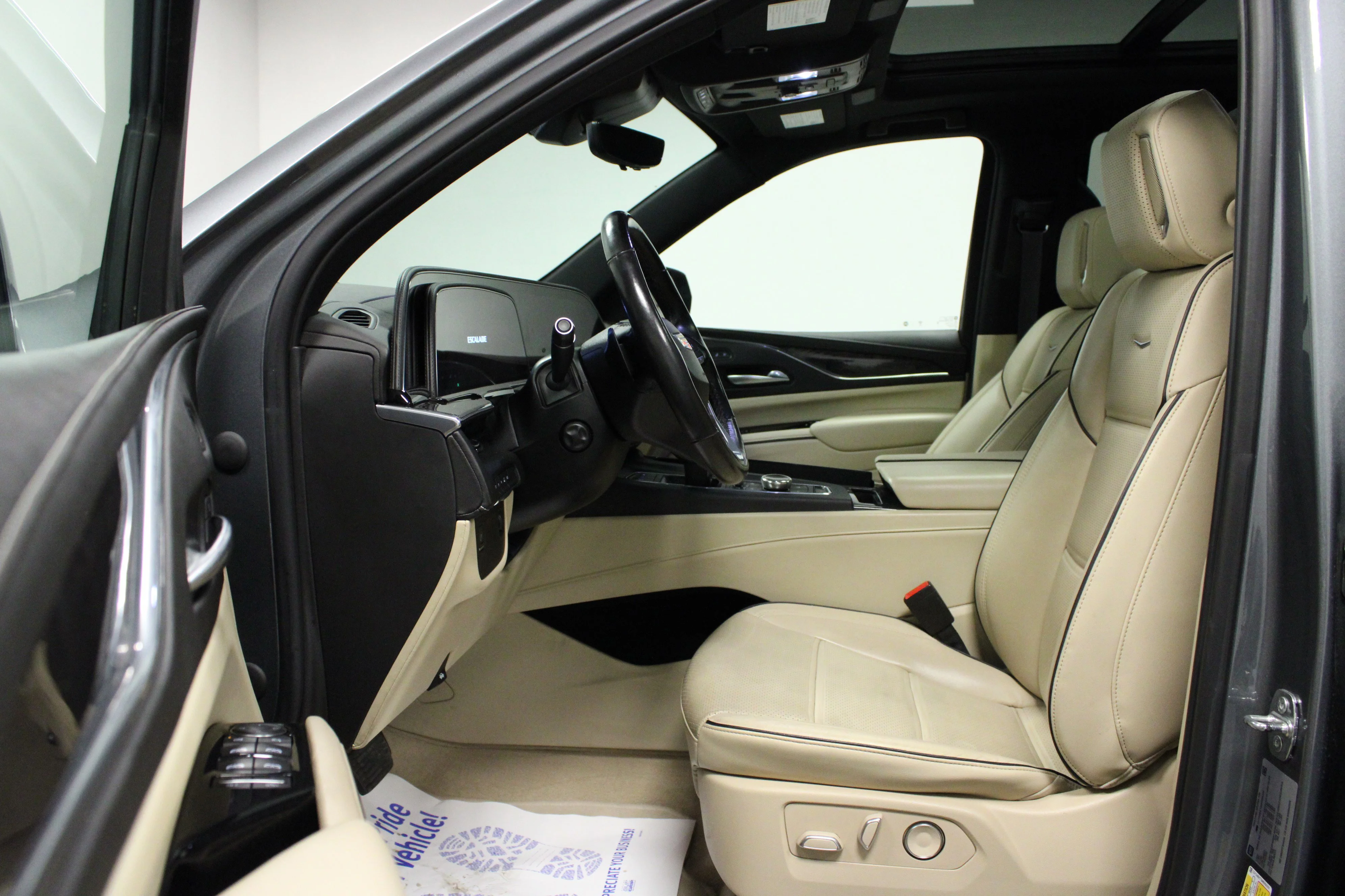 Used 2021 Satin Steel Metallic Cadillac Premium Luxury image 12