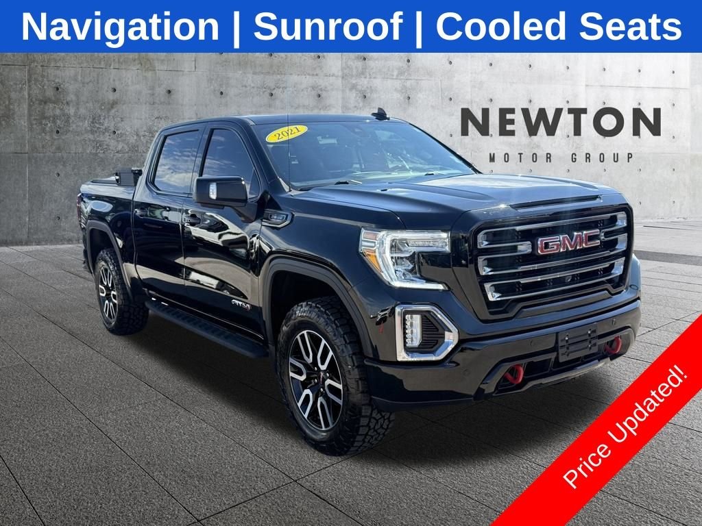 Used 2021 Onyx Black GMC AT4 image 1