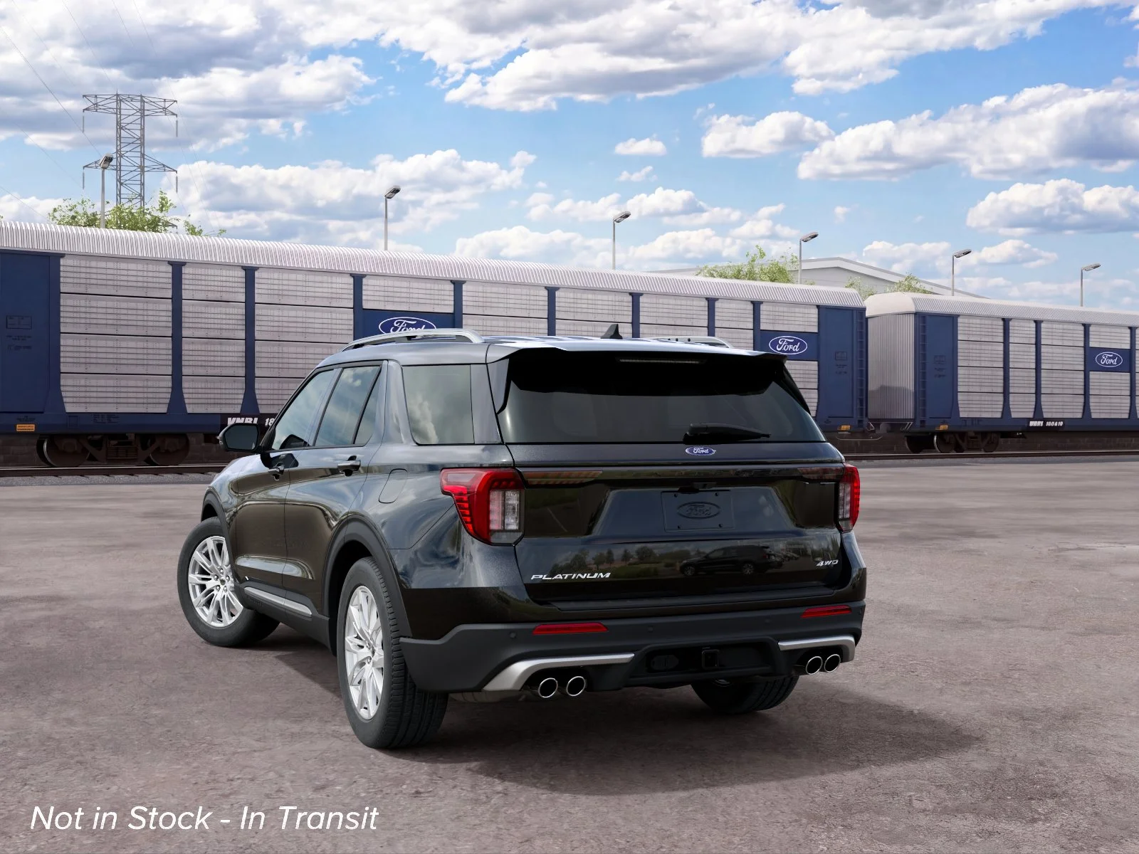 New 2027 Agate Black Metallic Ford Platinum™ image 8