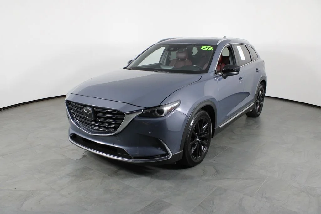 Used 2021 Gray Mazda Carbon Edition image 2