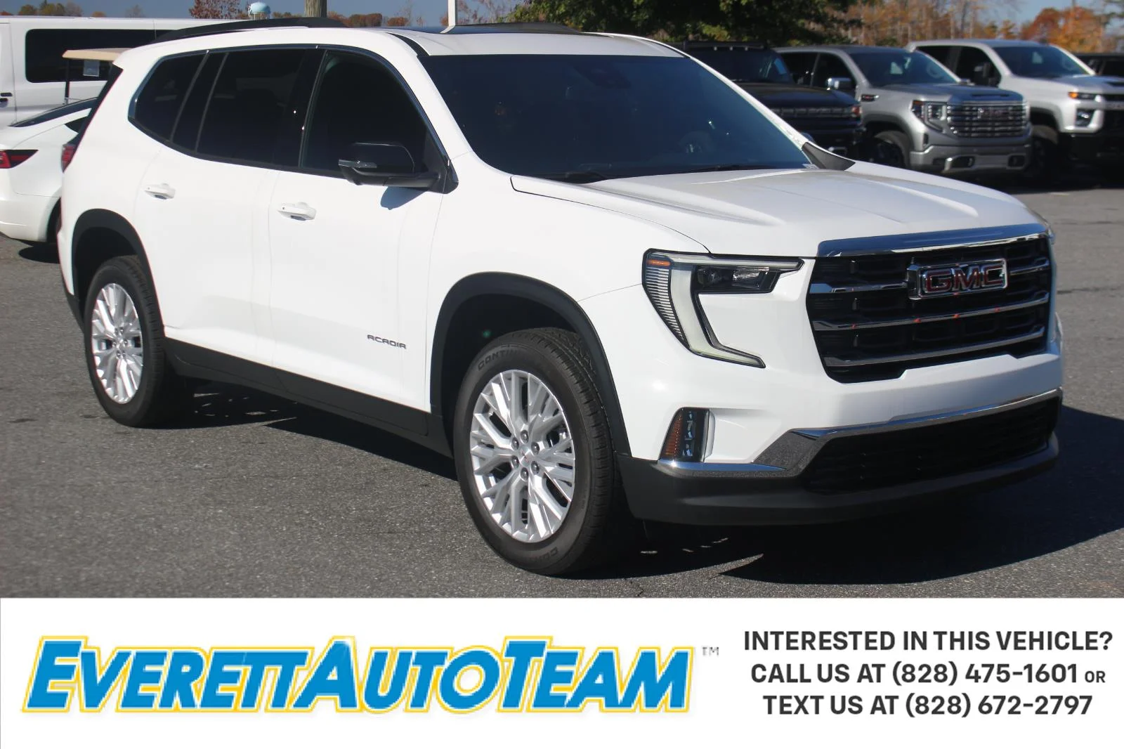 New 2025 Summit White GMC Elevation image 1