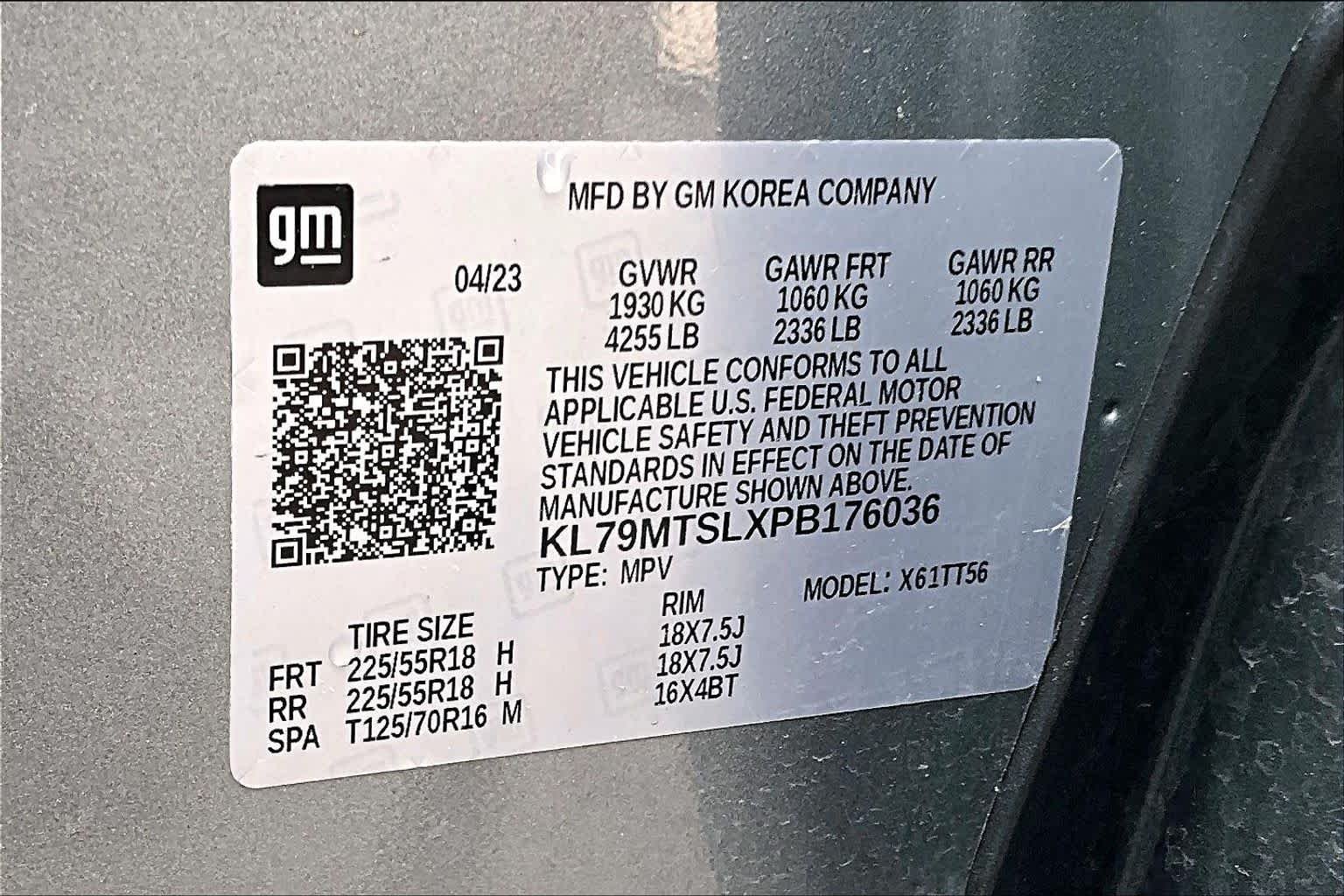 Used 2023 Sterling Gray Metallic Chevrolet RS image 33