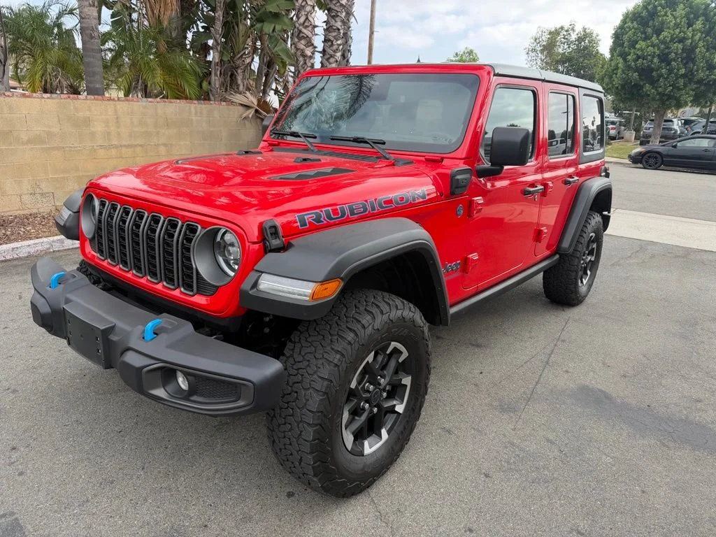 Used 2025 Red Jeep Rubicon 4xe image 5