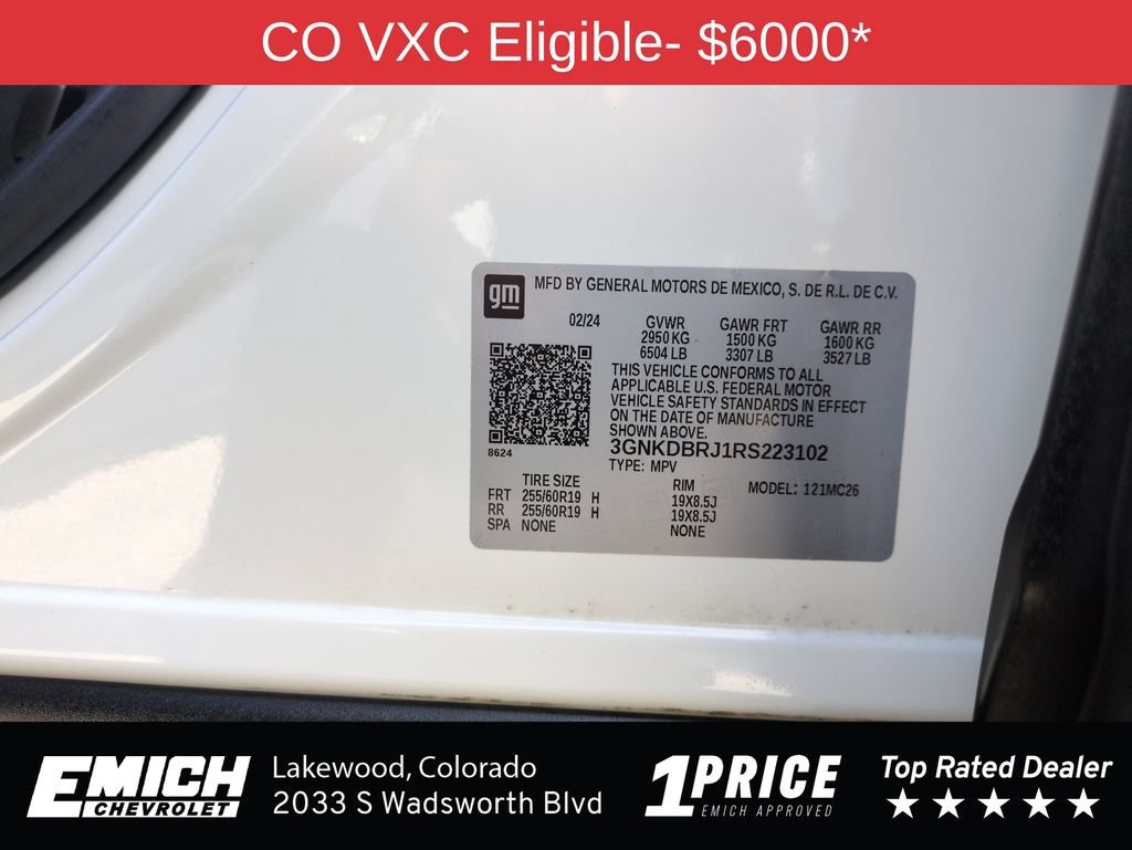 Used 2024 Summit White Chevrolet LT image 29