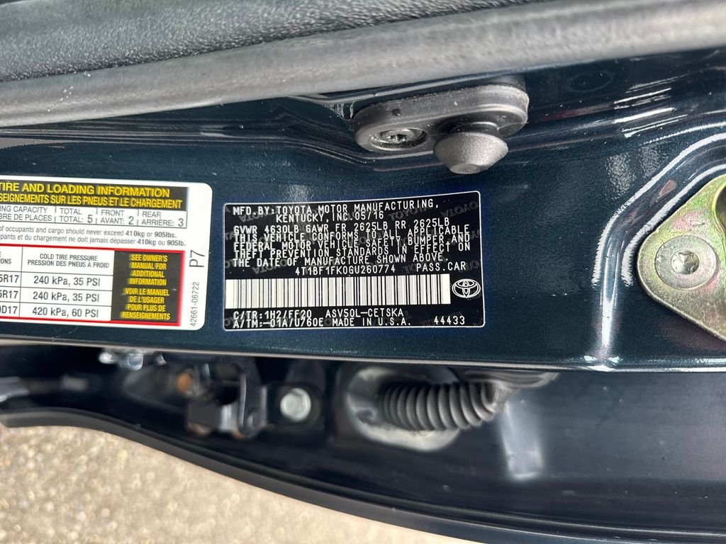 Certified Used 2016 Cosmic Gray Mica Toyota SE image 30