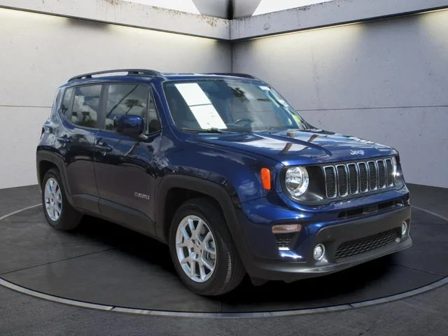 Used 2020 Blue Clearcoat Jeep Latitude image 2