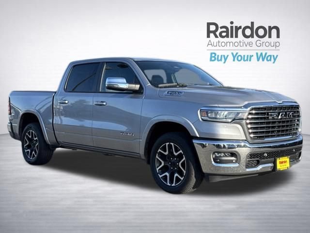 Used 2025 Billet Silver Metallic Clearcoat Ram Laramie image 1