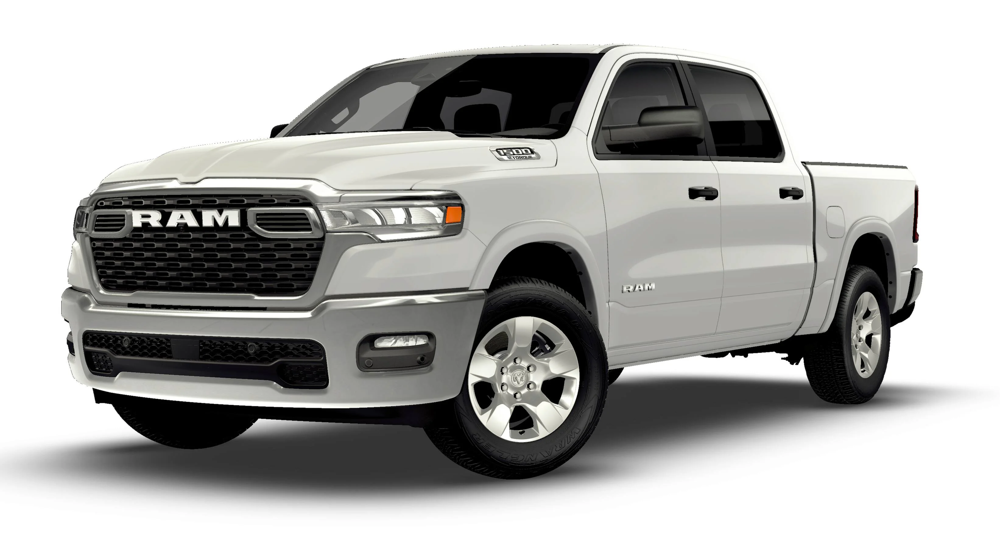New 2026 Bright White Clear-Coat Exterior Paint RAM Big Horn/Lone Star image 13