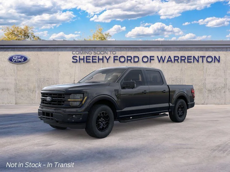 New 2026 Agate Black Metallic Ford XLT image 3