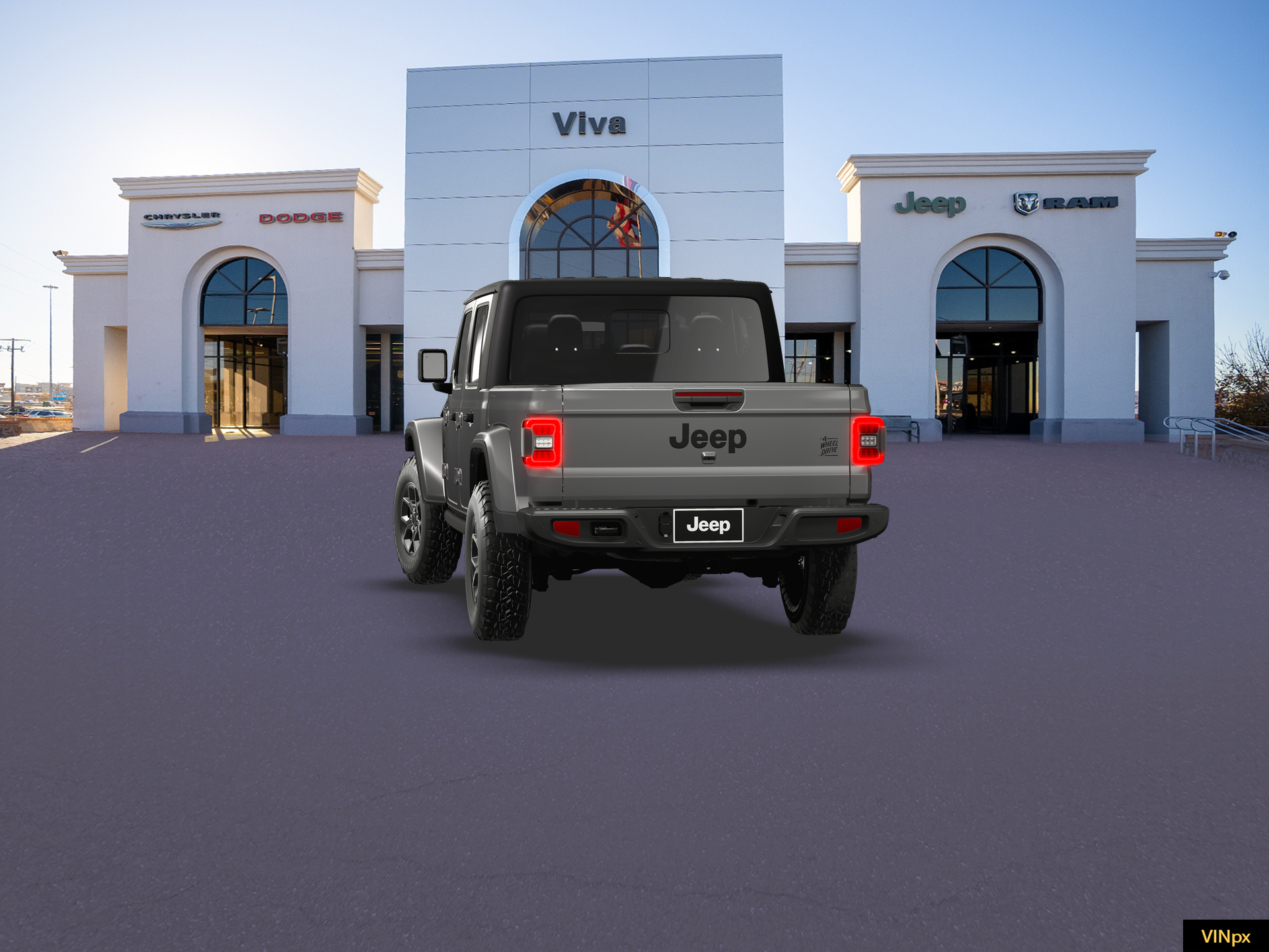New 2026 Granite Crystal Metallic Clear-Coat Exterior Paint Jeep Willys image 24