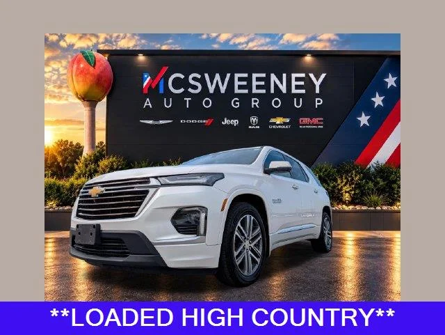 Used 2022 IRIDESCENT PEARL TRICOAT Chevrolet High Country image 1