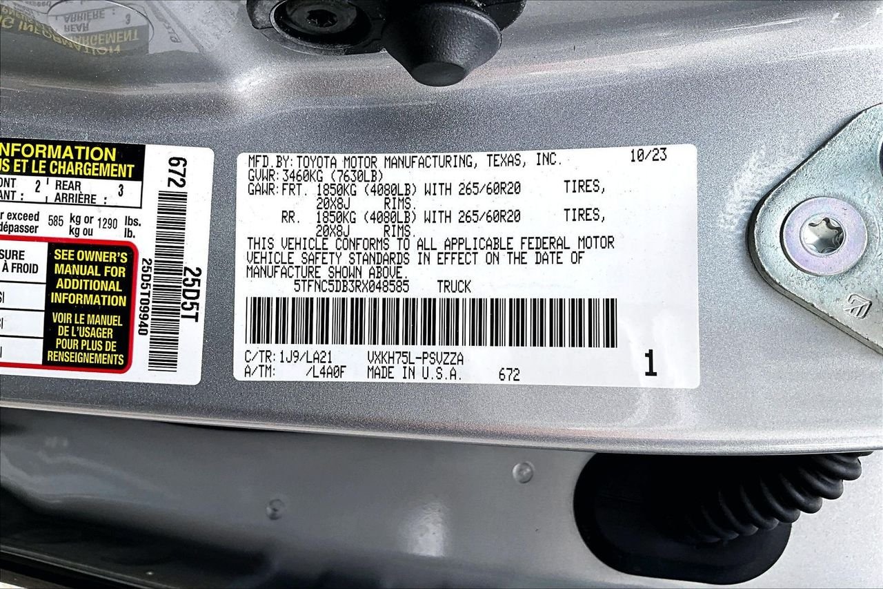 Used 2024 Silver Toyota Platinum image 16
