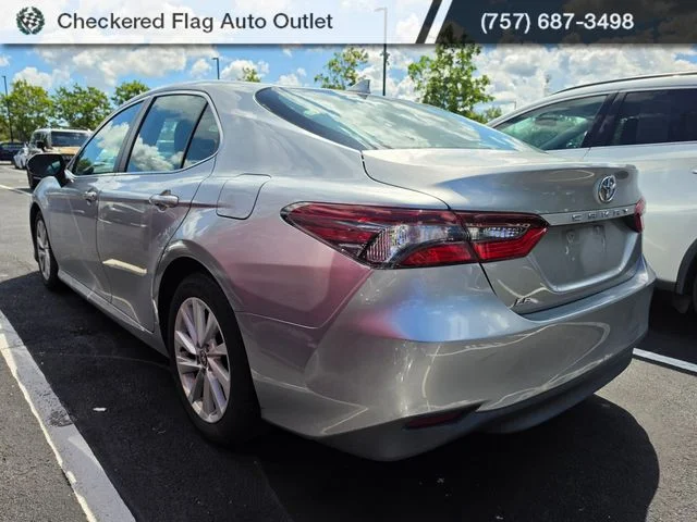 Used 2022 Celestial Silver Metallic Toyota LE image 4