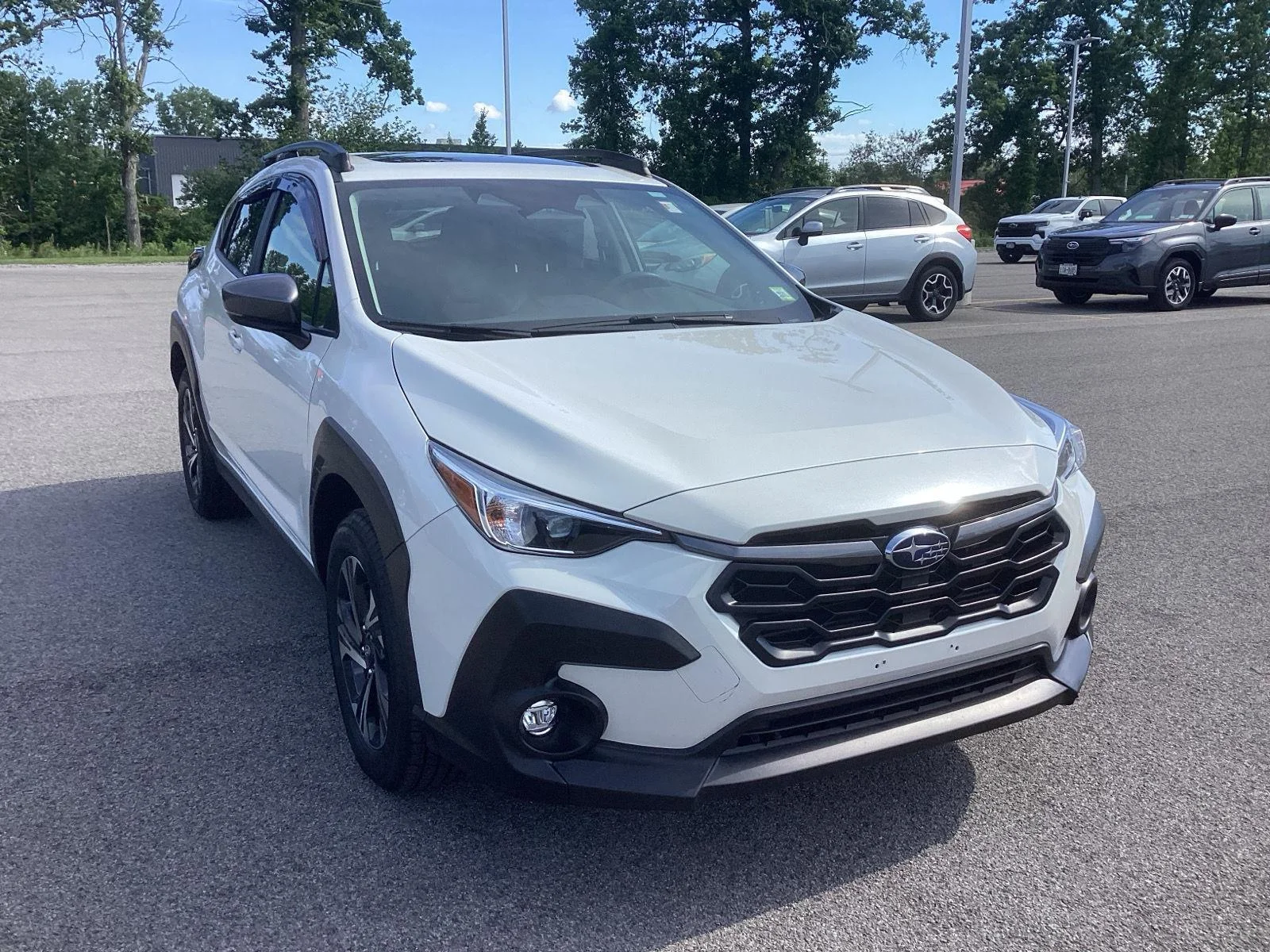 Used 2024 Crystal White Pearl Subaru Premium image 10