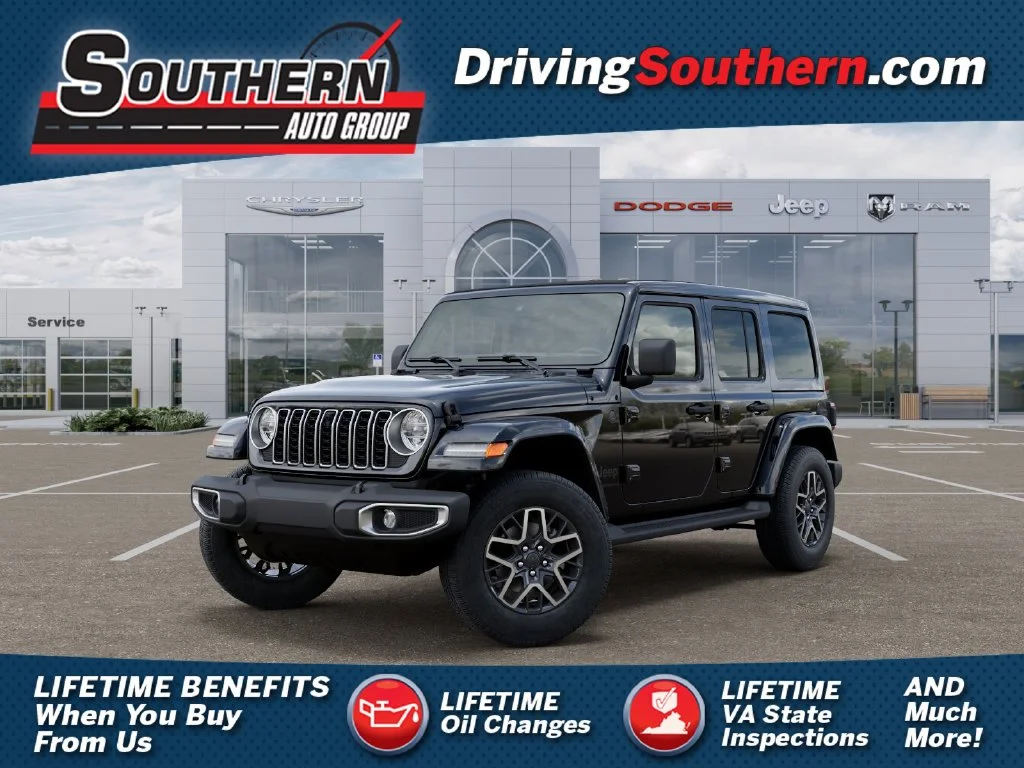 New 2026 Black Clear-Coat Exterior Paint Jeep Sahara image 1