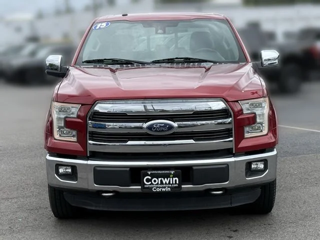 Used 2015 Ruby Red Metallic Ford Lariat image 6