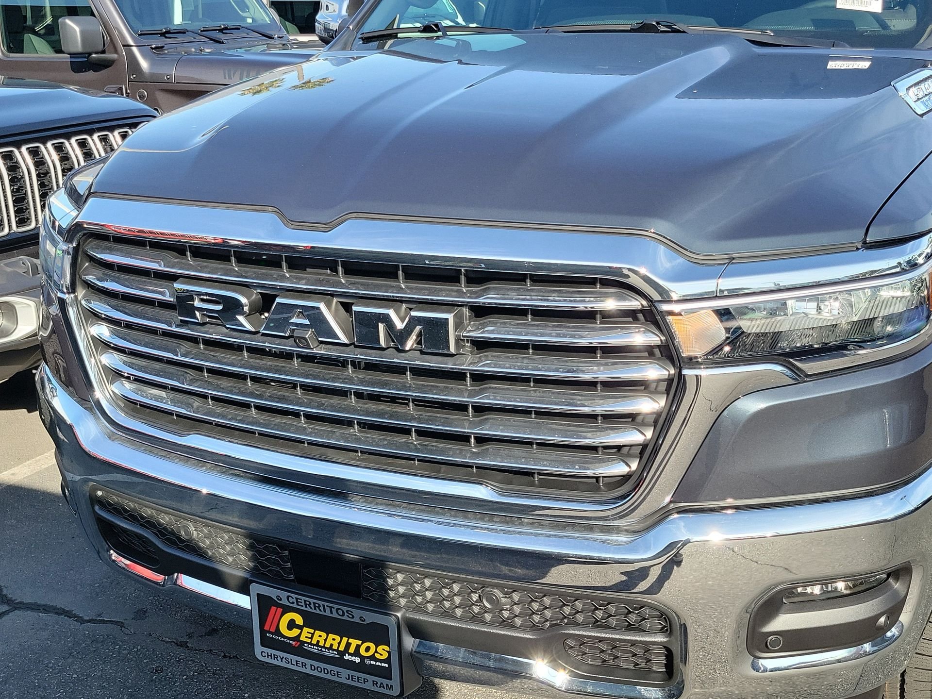 New 2026 Forged Blue Metallic Exterior Paint RAM Laramie image 24