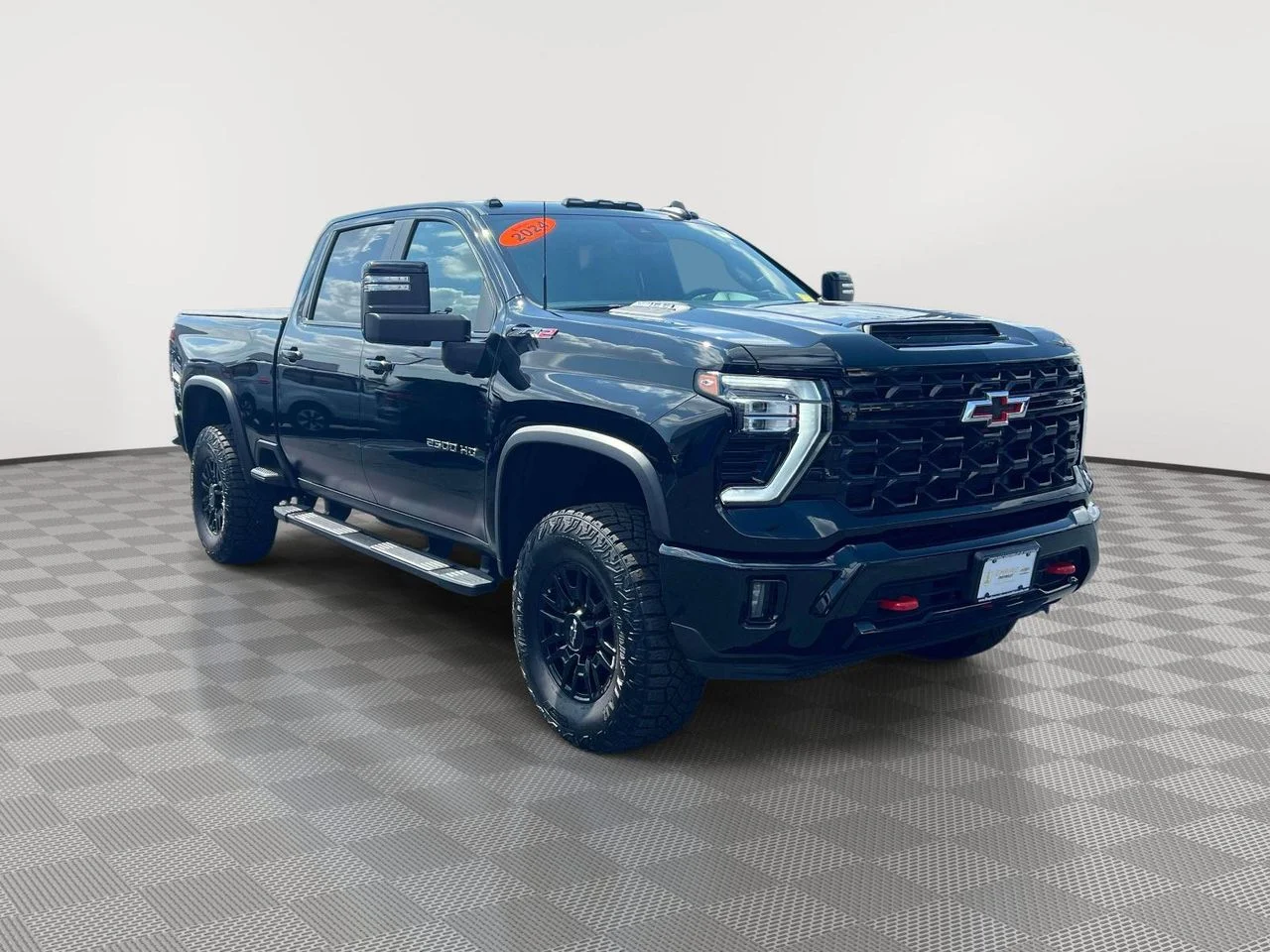 Used 2024 Black Chevrolet 4WD Crew Cab Standard Bed ZR2 image 1