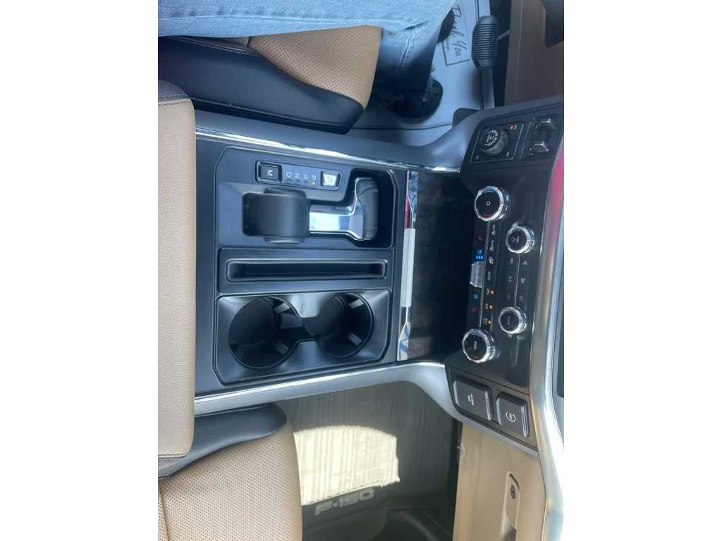 Used 2023 Star White Ford Lariat 4X4 Hybrid image 30
