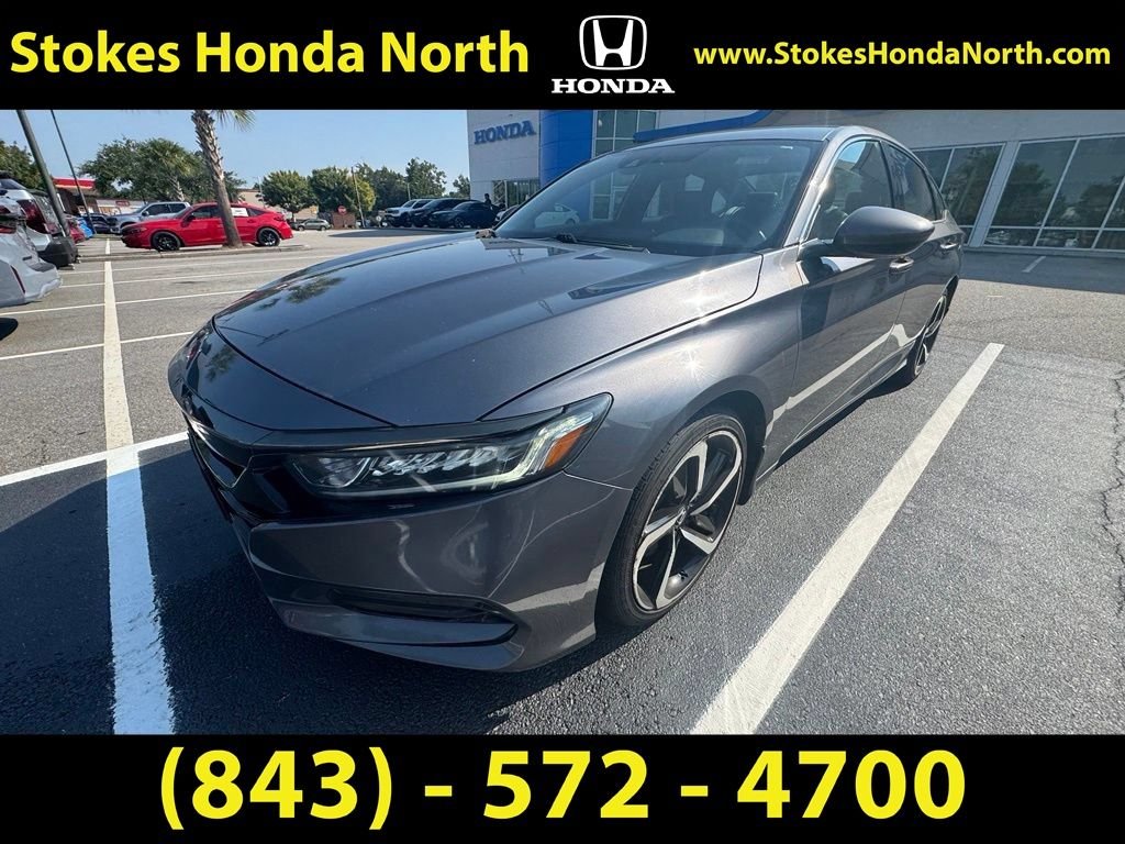 Used 2020 Gray Honda Sport image 1