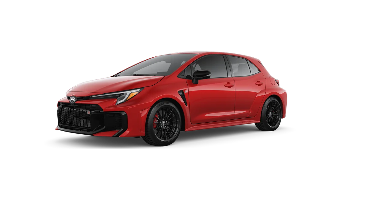 New 2026 Supersonic Red Toyota GR Corolla image 2