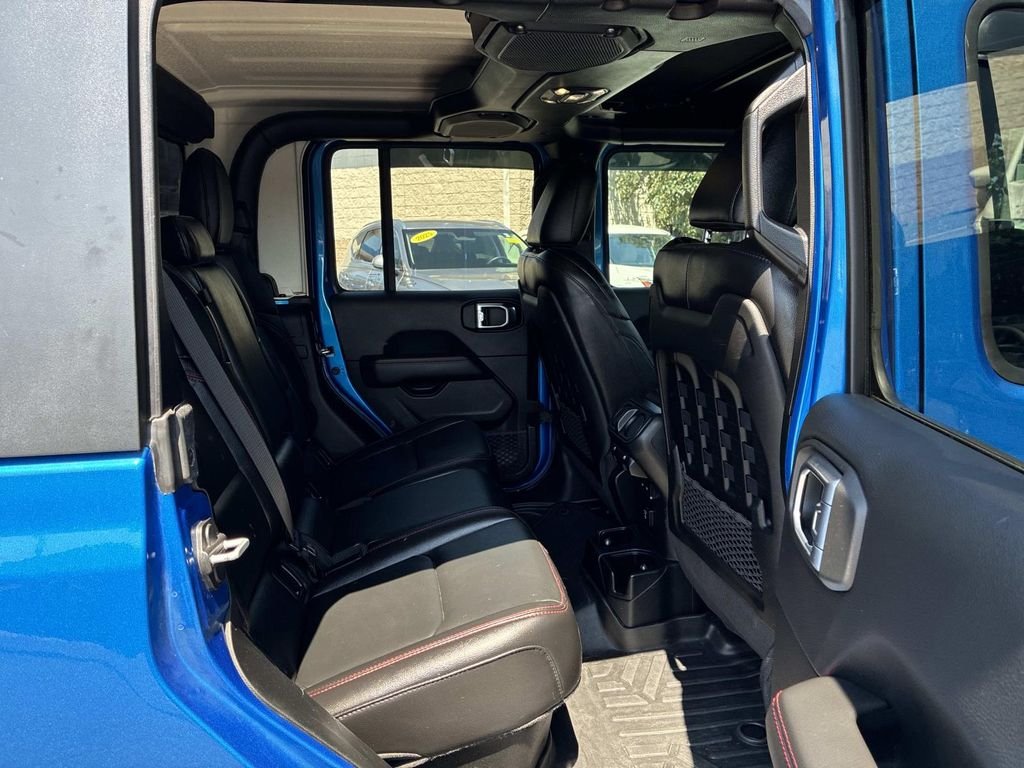 Used 2021 Blue Jeep Rubicon image 11