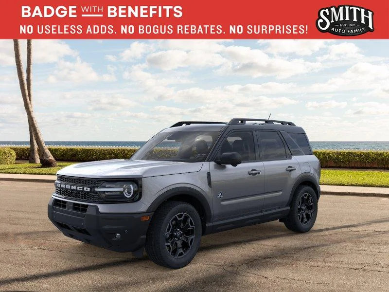 New 2025 Carbonized Gray Metallic Ford Outer Banks® image 1