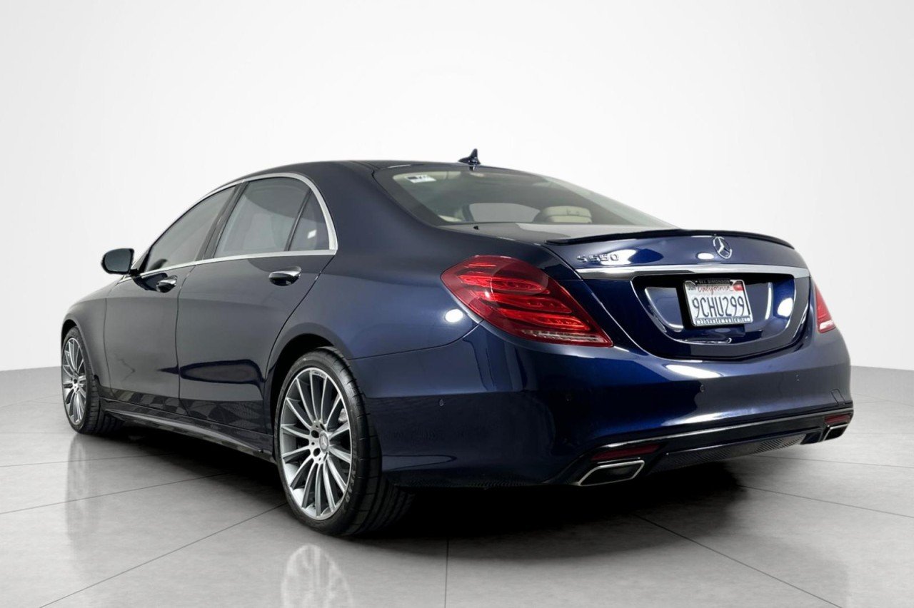 Used 2015 Lunar Blue Metallic Mercedes-Benz S 550 image 3