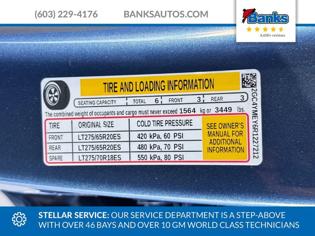 Certified Used 2024 Lakeshore Blue Metallic Chevrolet Custom image 9