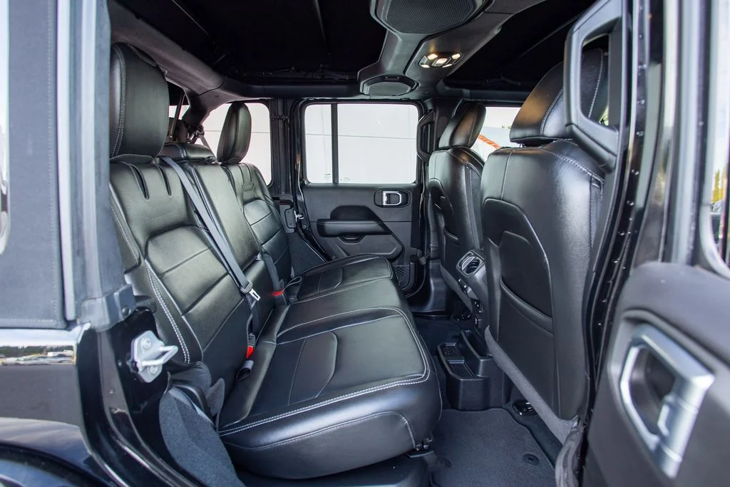 Used 2022 Black Clearcoat Jeep Unlimited Sahara 4xe image 13
