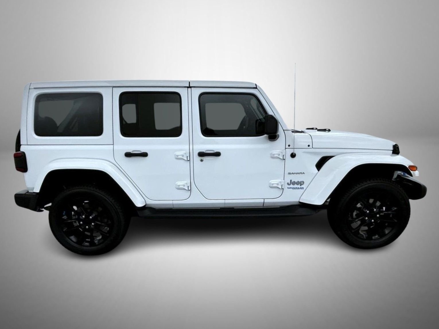 Certified Used 2022 White Jeep Unlimited Sahara 4xe image 4