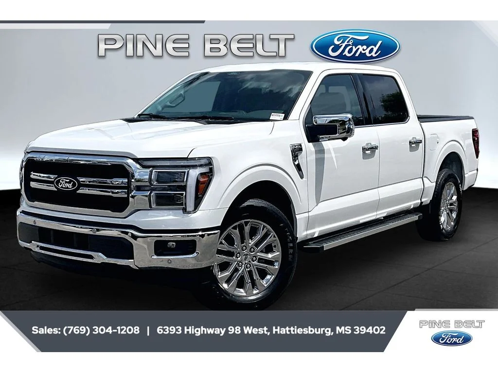 New 2026 Star White Metallic Tri-Coat Ford Lariat® image 10