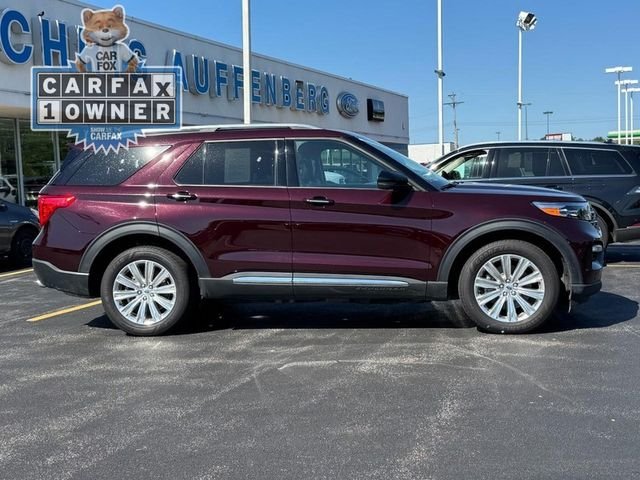 Certified Used 2023 Jewel Red Metallic Ford Limited image 1
