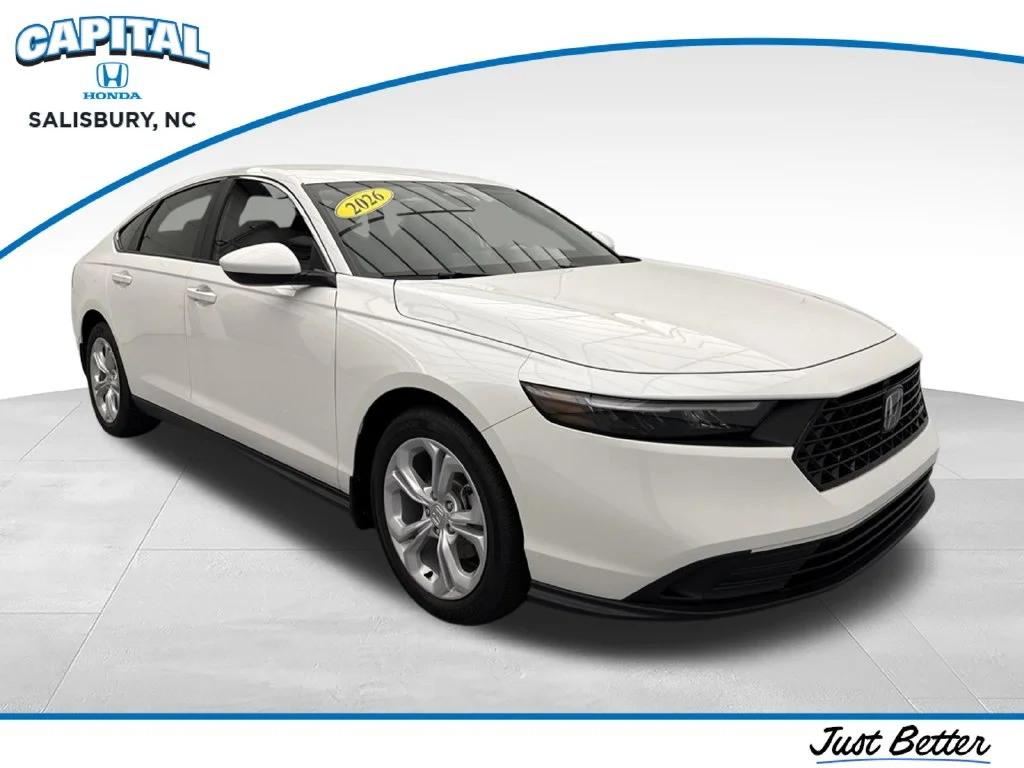 New 2026 Platinum White Pearl Honda LX image 1