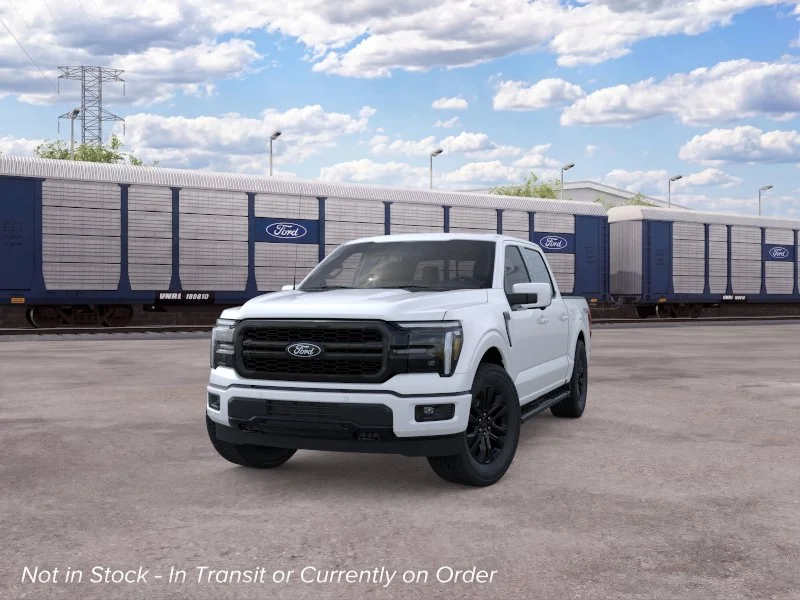 New 2026 Star White Metallic Tri-Coat Ford Lariat® image 2