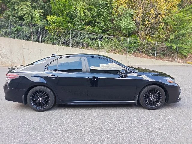 Used 2021 Black Toyota SE Nightshade image 2